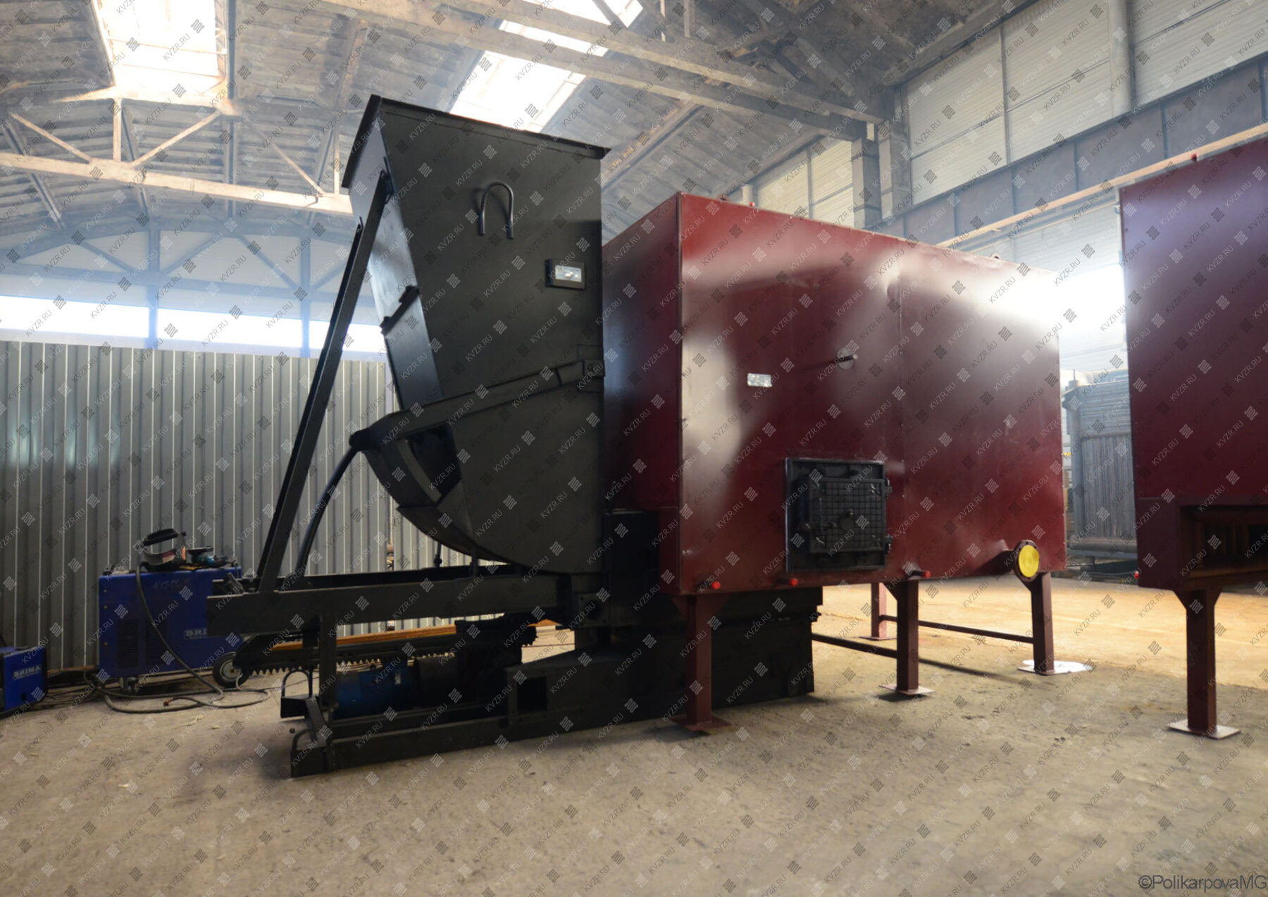 Котел с топкой ТШПМ