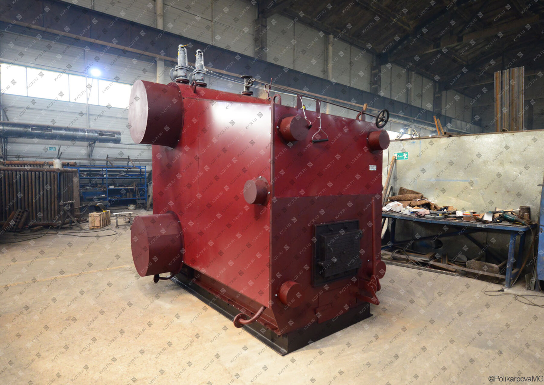 Паровой барабанный котел