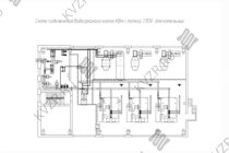 Схема подключения и монтажа водогрейного промышленного котла КВм-3,0 с ТЛПХ