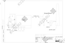 Схема котла КВм-1,28 с ТШПМ с золоуловителем