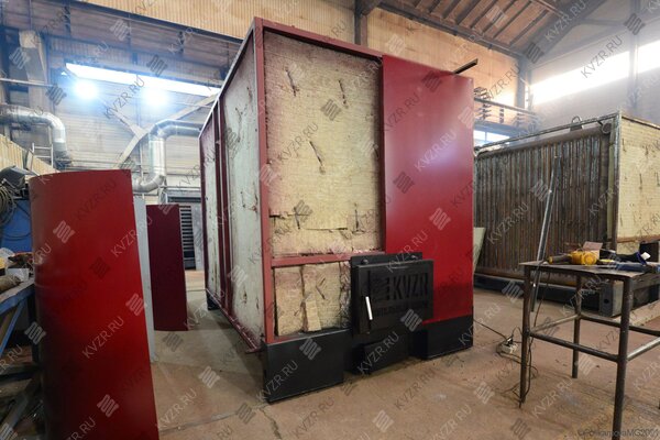 Изготовление твердотопливного промышленного котла 1450 кВт