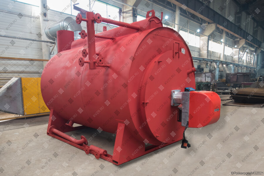 Котел паровой на отработанном масле